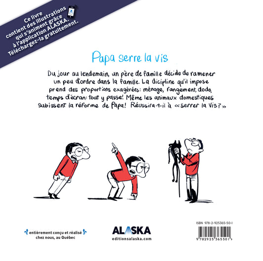 Papa serre la vis