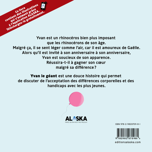 image de la couverture arrière du livre "Yvan le géant"