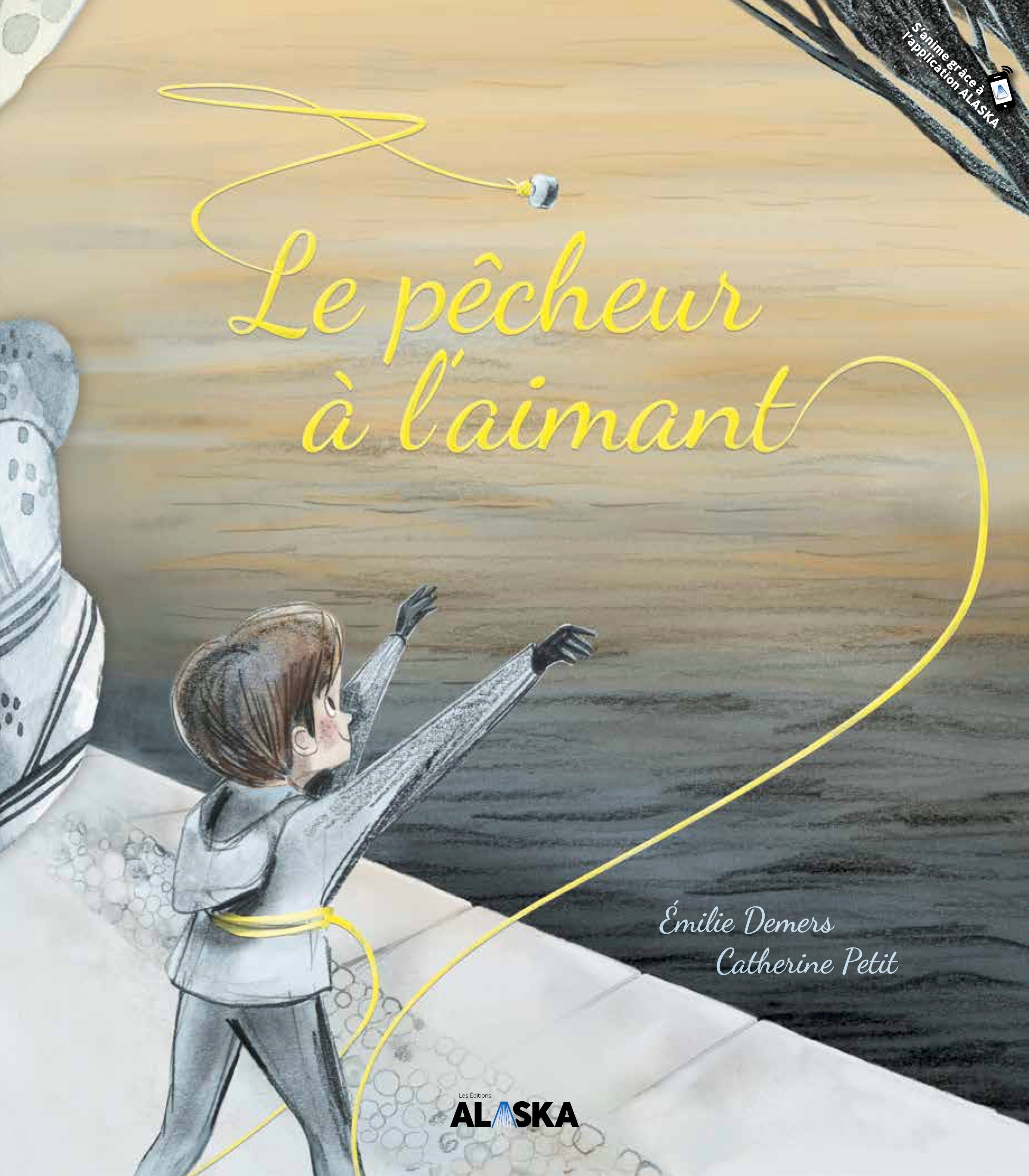 image de la couverture arrière du livre "Le pêcheur à l'aimant"